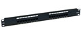 16 Way RJ45 Cat5e UTP Patch Panel - 1u