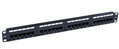 24 Way RJ45 Cat5e UTP Patch Panel - 1u