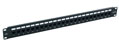 24 Way RJ45 Cat5e Through Coupler Patch Panel - 1u