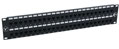 48 Way RJ45 Cat5e Through Coupler Patch Panel - 2u