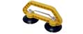 Yellow Plastic Quick Release Twin Cup Panel/Floor 