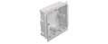 140mm x 50mm Single Accessory Box - 30mm Deep