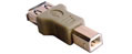 USB (A) Female - (B) Male Adapter