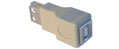 USB (A) Female - (B) Female Adapter