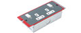 Ackermann Twin Switched Outlet - Standard