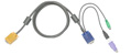 Austin Hughes CyberView Combo USB/PS2 KVM Leads