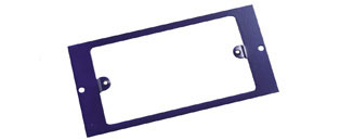 Twin Gang Plate for 3 Compartment Floor Box