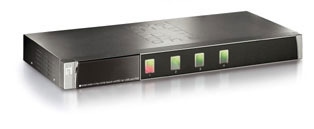 4 Port KVM Rackmount Switch with On-Screen Display