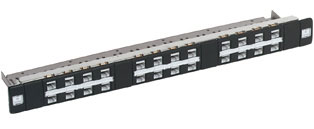 Krone 24 Way KM8 Cat6 Shielded Patch Panel