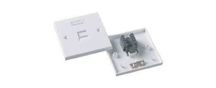 ADC Krone RJ-K LN FTP Cat5e RJ45 Single Gang Singl