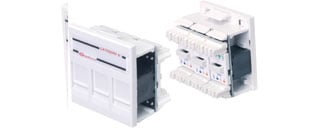 HellermannTyton Gigaband Cat6 UTP Triple Module