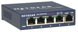Netgear FS105 5 Port 10/100 Compact Switch