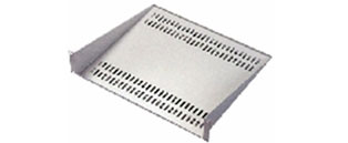 400mm Deep Front Mounting Modem Shelf (2u)
