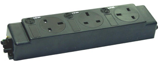 3 Way Individually Fused Power Unit