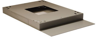 600mm(w) x 1000mm(d) x 100mm(h) Cabinet Plinth Wit
