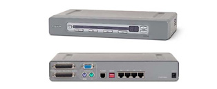 4 Port SMB Cat5 KVM Switch
