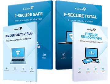 F-Secure Cyber Security and Online Privacy Licenses