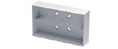 Double Gang Surface Mount Back Box (27mm)