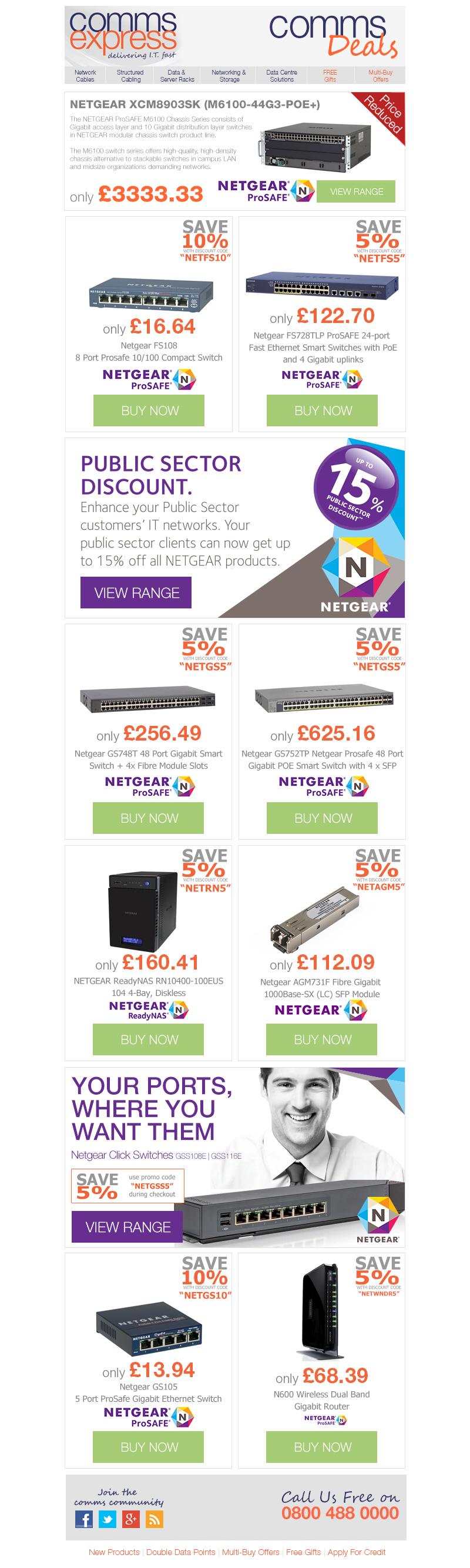 Great Savings on NETGEAR with Discount Promo Codes