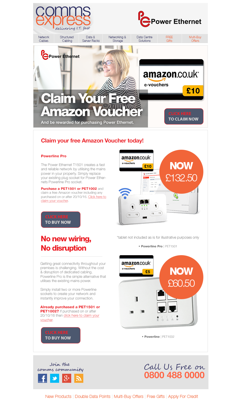 Claim Your Free Amazon Voucher When You Buy Power Ether