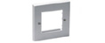 Single Gang Faceplate Flat