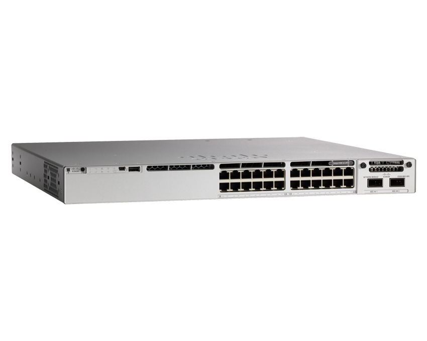 Cisco Catalyst 9300 24-port UPoE Switch, Network Advantage