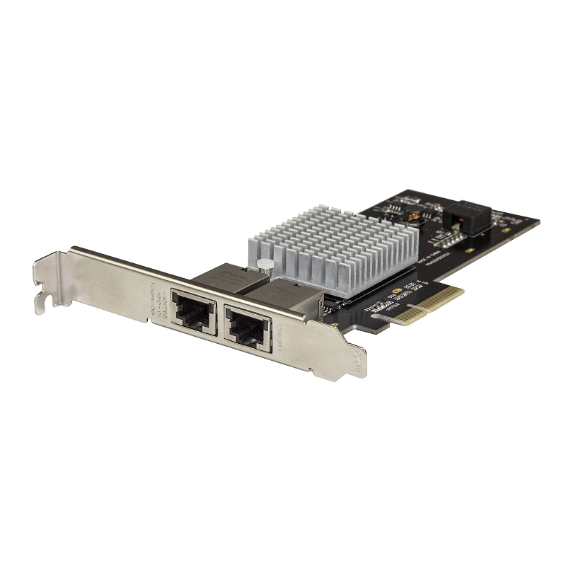 StarTech ST10GPEXNDPI Dual Port 10G PCIe Network Adapter Card 10GBASE-T & NBASE-T PCIe