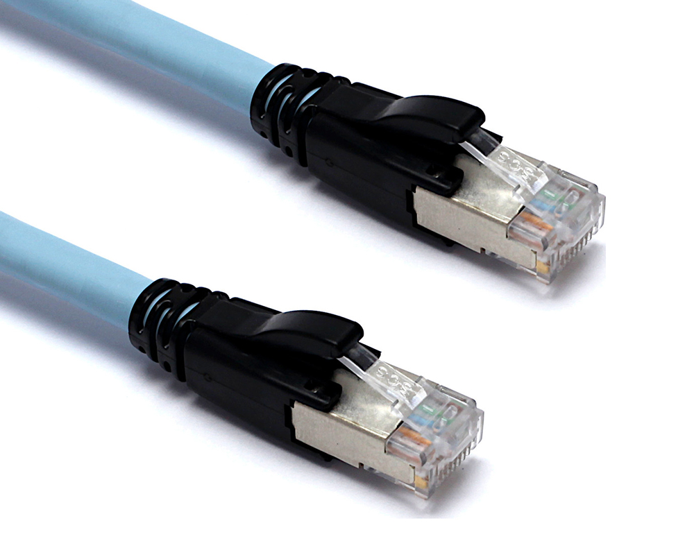 Excel Cat6a Solid Patch Lead U/FTP LS0H Blade Booted