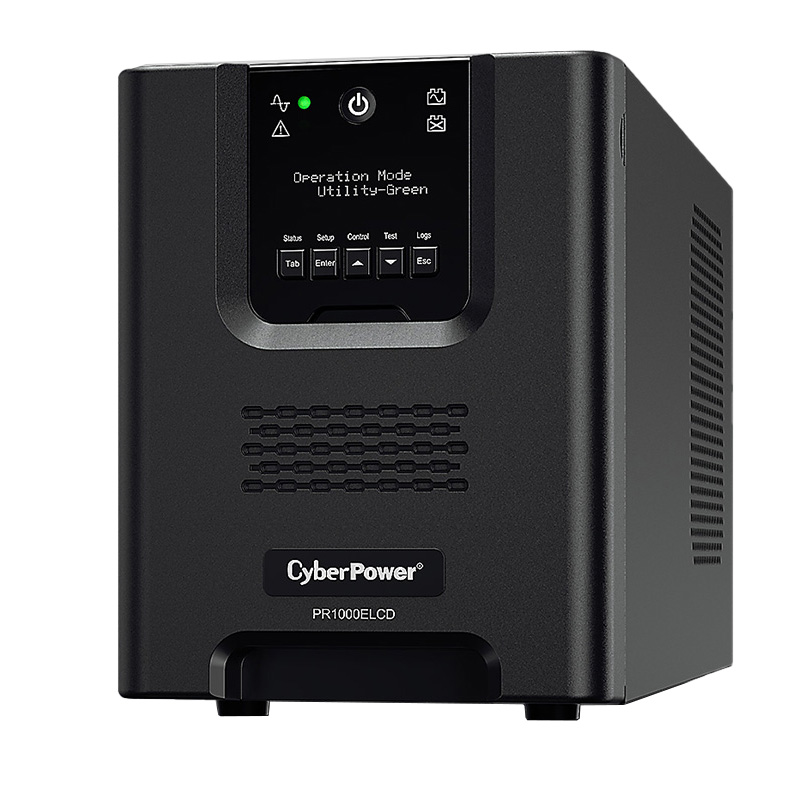 CyberPower PR1000ELCD 1000VA/900W Professional Tower Series UPS