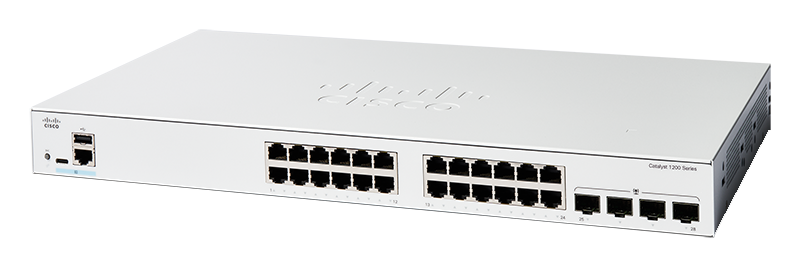 Cisco C1200-24T-4G 24 Port Gigabit + 4x SFP L3 Supported Managed Switch