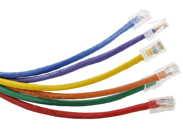 Cat5e RJ45 Ethernet Cable/Patch Leads - Un-booted