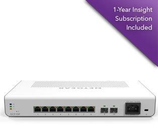 You Recently Viewed Netgear GC510P-100EUS Insight Managed 8 Port 1G PoE+ Smart Cloud Switch Image