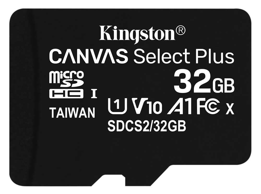 You Recently Viewed Kingston Technology Canvas Select Plus 32 GB MicroSDHC Class 10 UHS-I Image