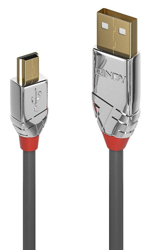 You Recently Viewed Lindy Cromo Line USB 2.0 Type A to Mini-B Cable Image
