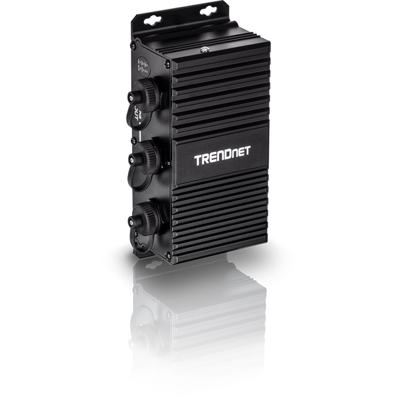You Recently Viewed TRENDnet TI-EU120 2-Port Industrial Outdoor Gigabit UPoE Extender Image