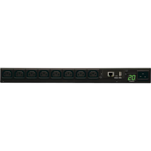 You Recently Viewed Tripp Lite 3.2-3.8kW Single-Phase Monitored PDU, 200-240V Outlets (8-C13), C20/L6-20P Adapter Image