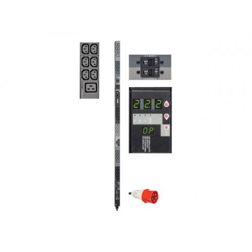 You Recently Viewed Tripp Lite 3-Phase Metered PDU, 22.2kW, 42 220/230V outlets (36 C13, 6 C19), IEC309 32A Red (3P+N+E) Image