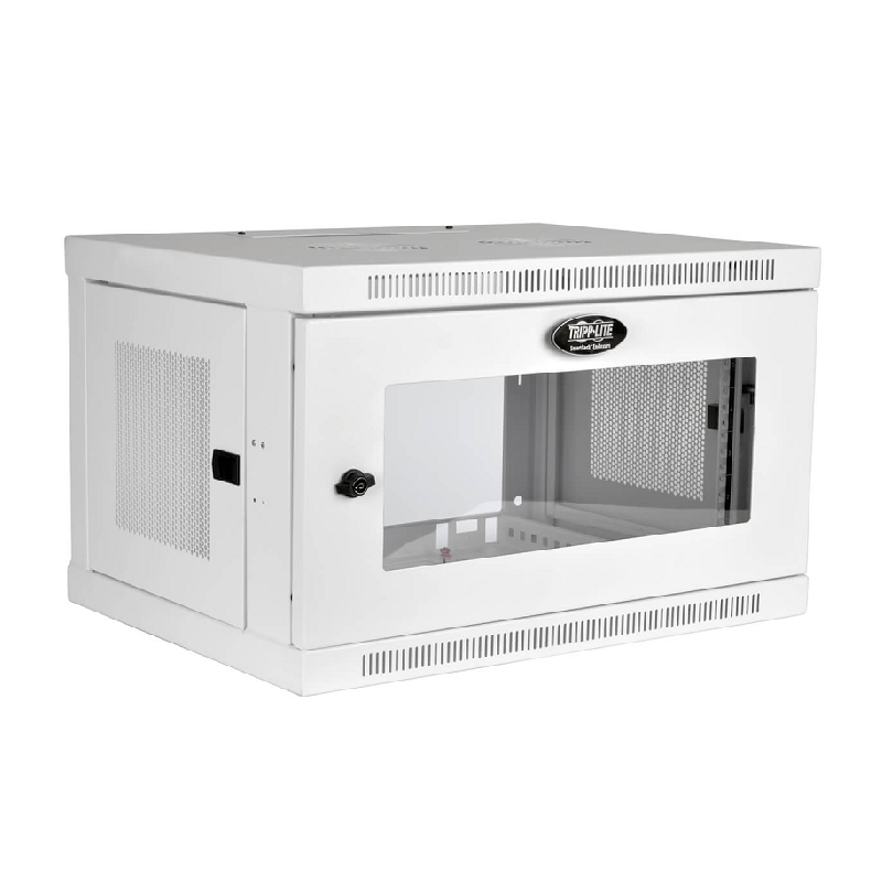 You Recently Viewed Tripp Lite SmartRack 6U Low-Profile Switch-Depth Wall-Mount Rack Enclosure Cabinet w/ Acrylic, White Image