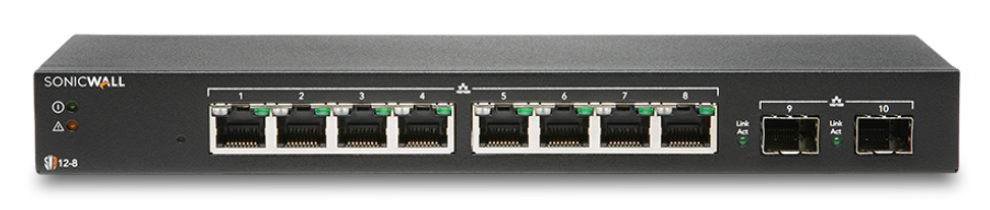 You Recently Viewed SonicWall 02-SSC-2462 SWS12-8 Managed L2 Gigabit Ethernet - Black Image