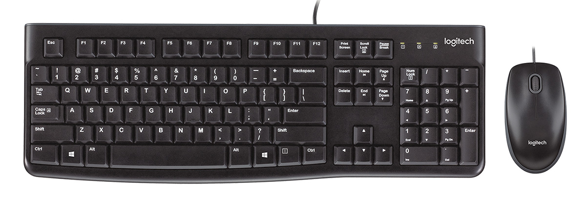 You Recently Viewed Logitech 920-002552 MK120 Corded Keyboard And Mouse Combo Image