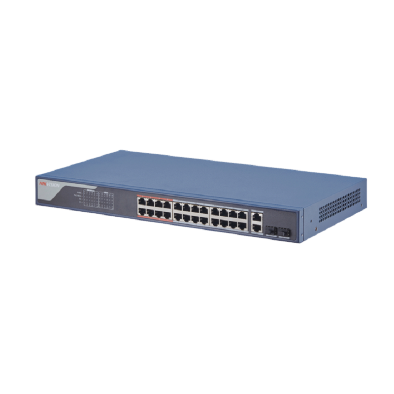 You Recently Viewed Hikvision DS-3E1326P-SI 24 Port Fast Ethernet Smart POE Switch Image