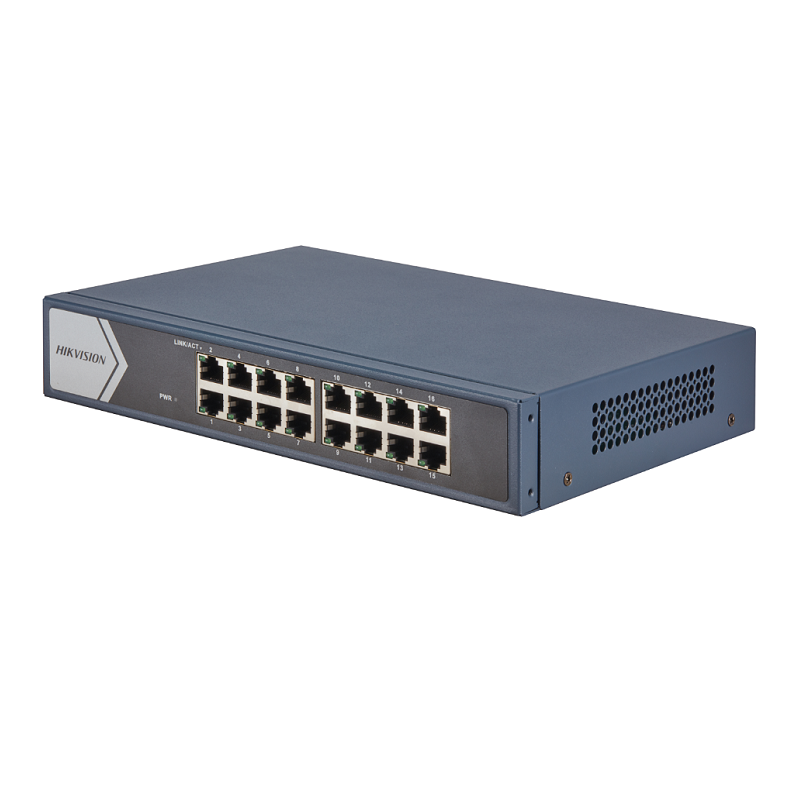 You Recently Viewed Hikvision DS-3E0516-E(B) 16 Port Gigabit Unmanaged Switch Image