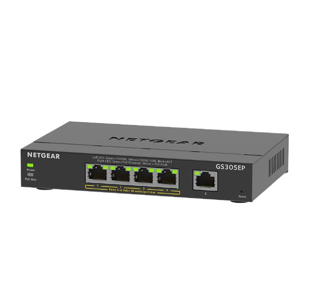 You Recently Viewed Netgear GS305EP-100UKS 5-Port Gigabit Ethernet Plus PoE Managed Switch Image