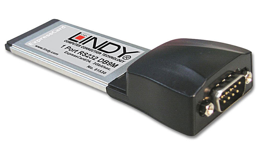 You Recently Viewed Lindy 51530 RS-232 Card - 1 Port. ExpressCard/34 Image
