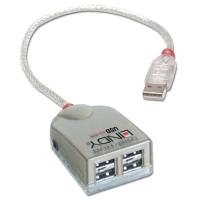 You Recently Viewed Lindy 42998 4 Port USB 2.0 Hub Image