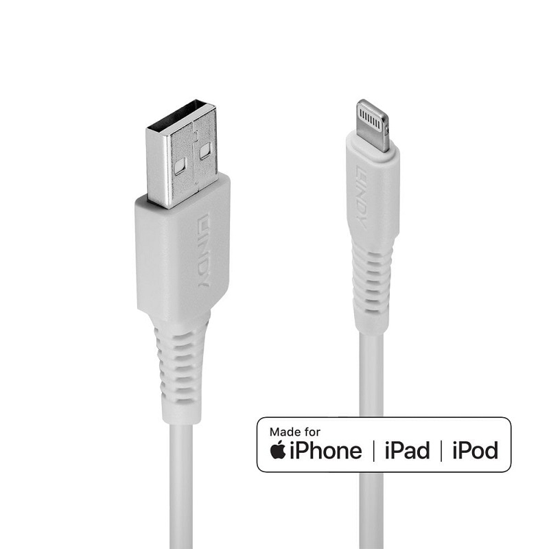 You Recently Viewed Lindy 31325 0.5m USB to Lightning Cable, White Image