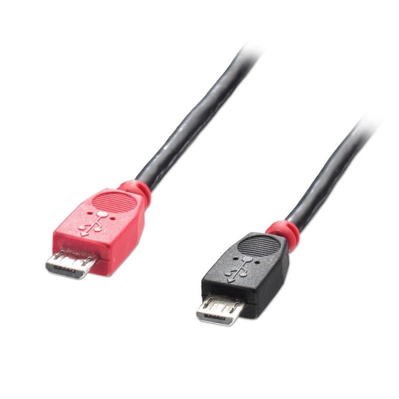 You Recently Viewed Lindy 31759 USB 2.0 OTG Cable - Type Micro-B to Micro-B 1m Image