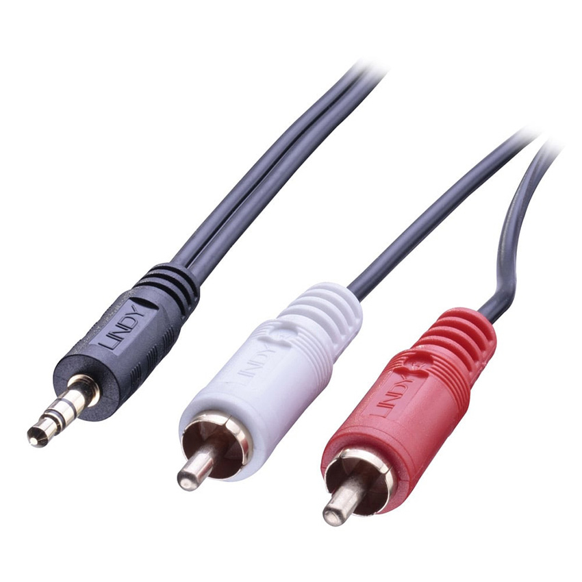 You Recently Viewed Lindy 35682 3m Premium Phono To 3.5mm Cable Image