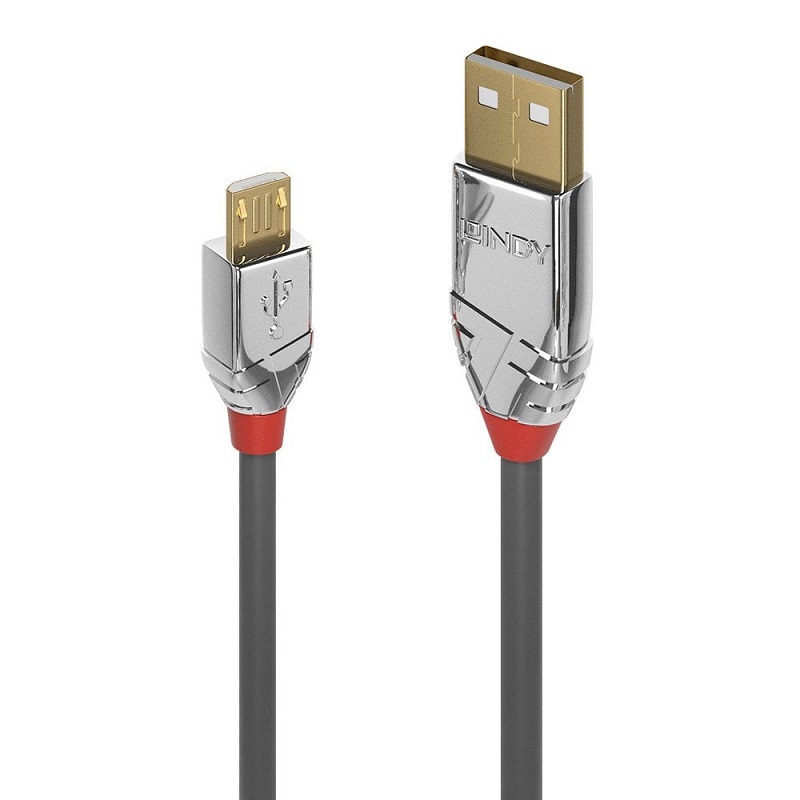 You Recently Viewed Lindy USB 2.0 Type A to Micro-B Cable -Cromo Line Image