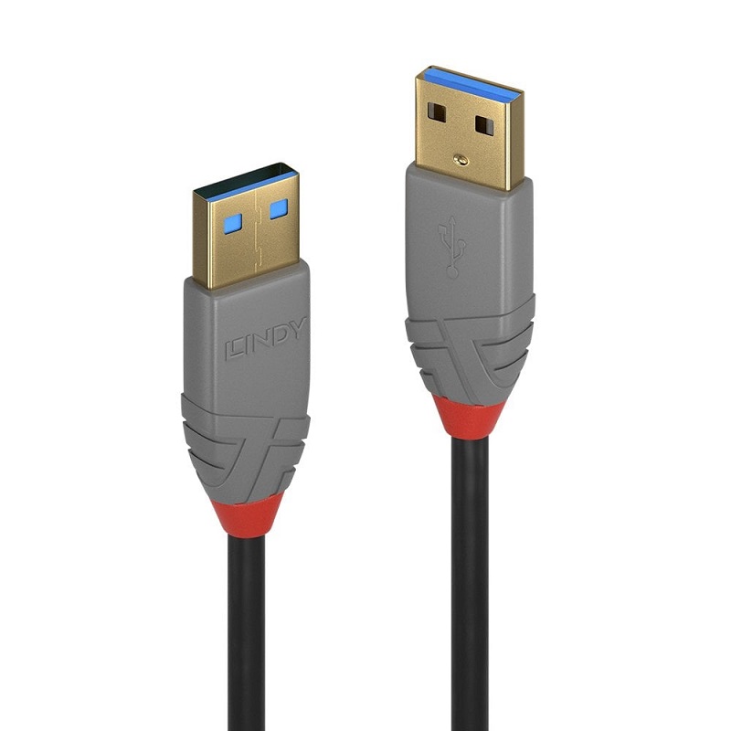 You Recently Viewed Lindy USB 3.2 Type A to A Cable - Anthra Line Image